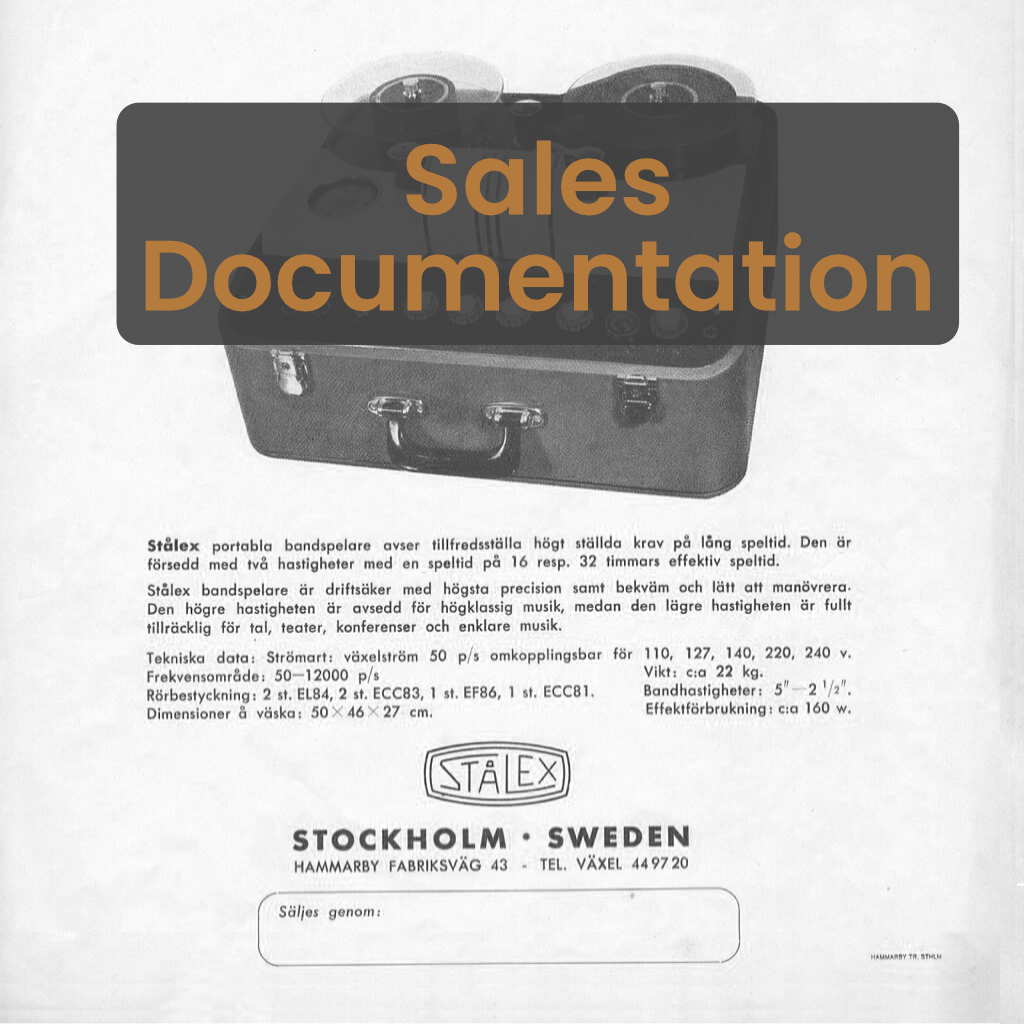 Sales Documentation